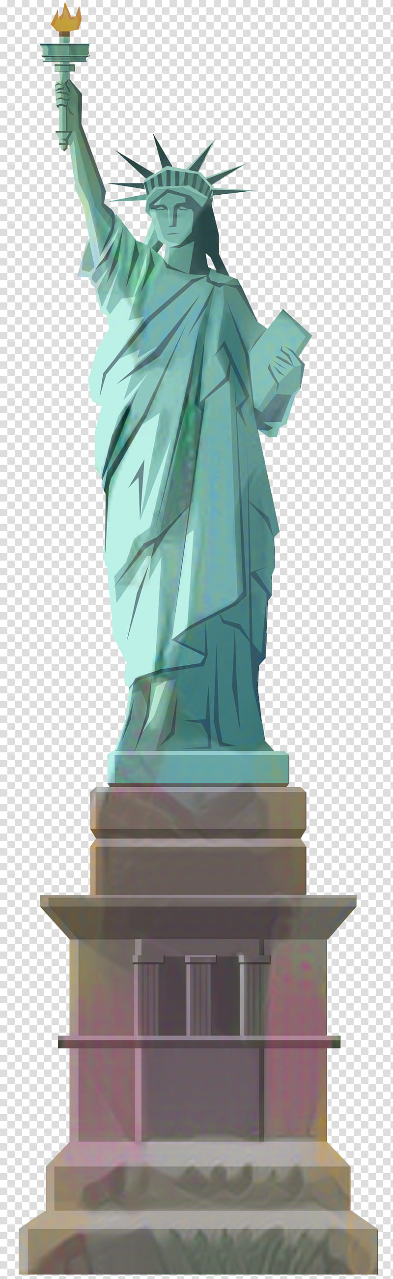 Statue Of Liberty, Statue Of Liberty National Monument, Sculpture, Drawing, Classical Sculpture, Art Museum, Cartoon, Figurine transparent background PNG clipart