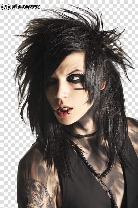 Andy Biersack, Andy transparent background PNG clipart