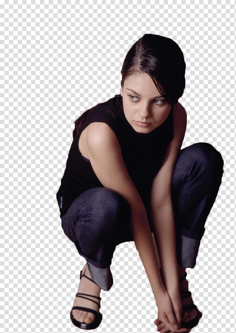 Mila Kunis transparent background PNG clipart