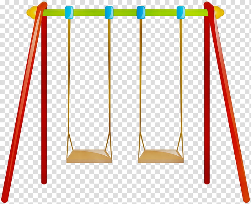 outdoor play equipment swing, Watercolor, Paint, Wet Ink transparent background PNG clipart