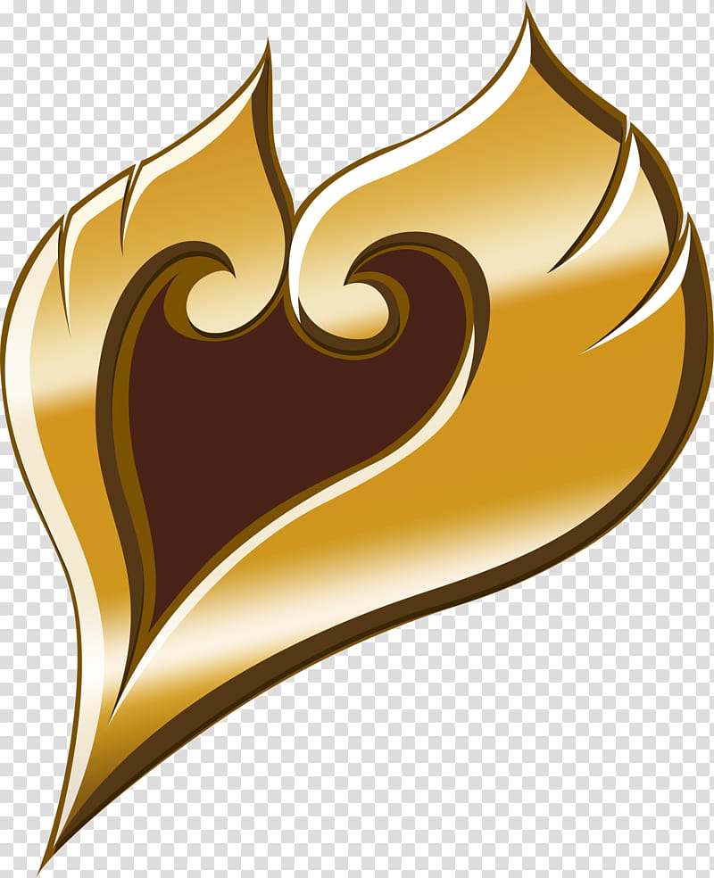 Pkmn HG SS Hi Res logos V, gold heart transparent background PNG clipart
