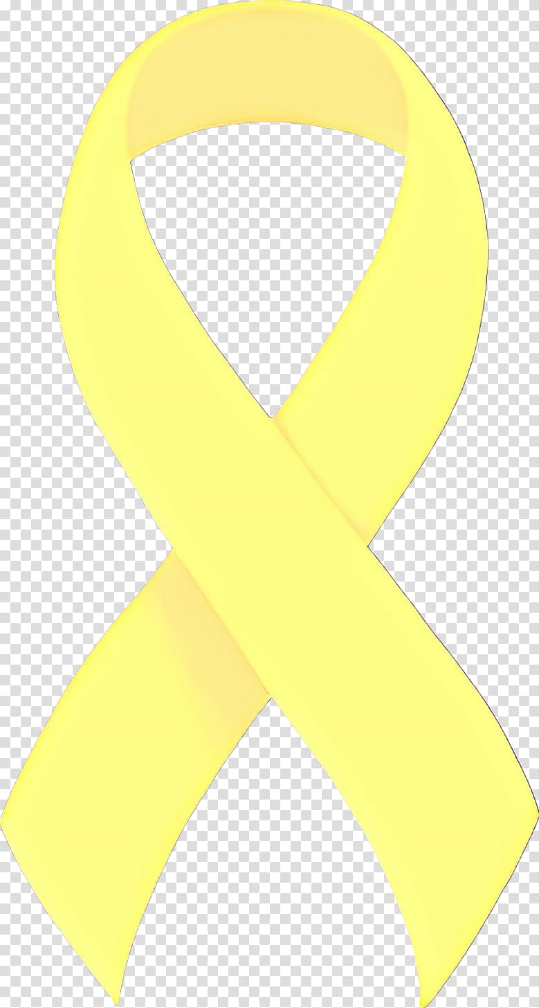 Symbol Ribbon, Clothing Accessories, Yellow, Fashion, Line, Neck, Accessoire, Material Property transparent background PNG clipart