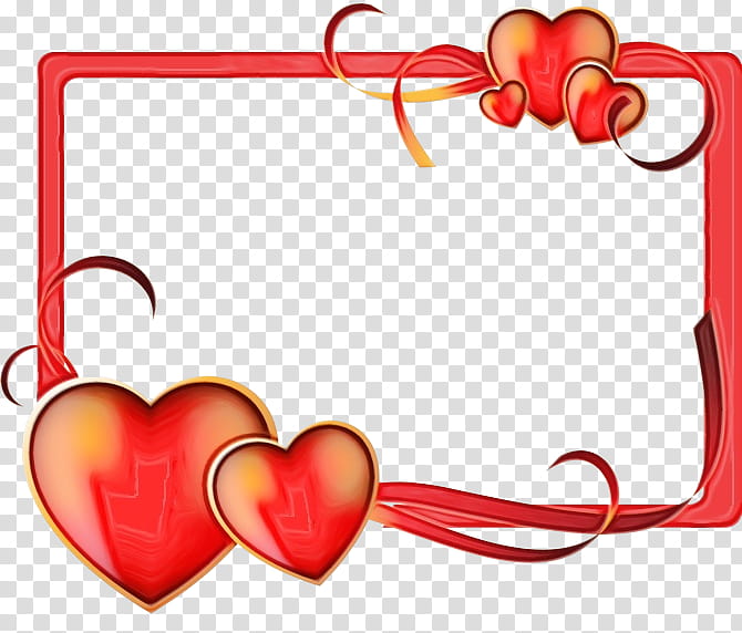 Valentines Day Frame, Heart, Line, Love, Frame transparent background PNG clipart