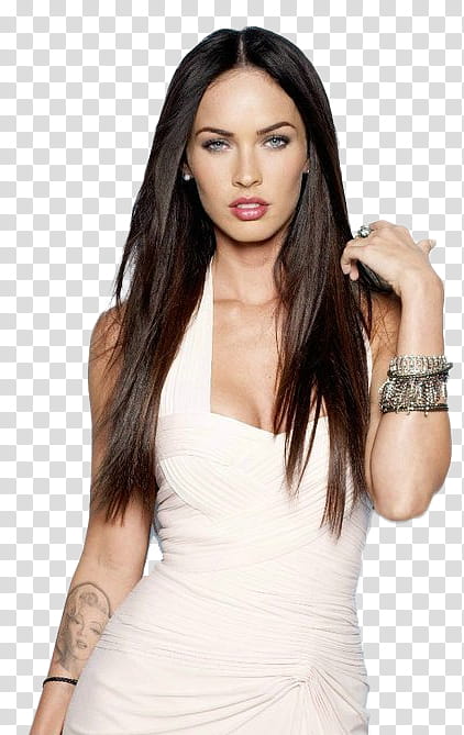 Megan Fox transparent background PNG clipart