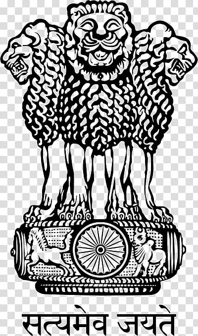 India Drawing, Lion Capital Of Ashoka, Sarnath Museum, State Emblem Of India, National Symbols Of India, National Emblem, State Emblem Of Pakistan, Line Art transparent background PNG clipart