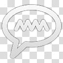 Devine Icons Part , dialogue icon transparent background PNG clipart