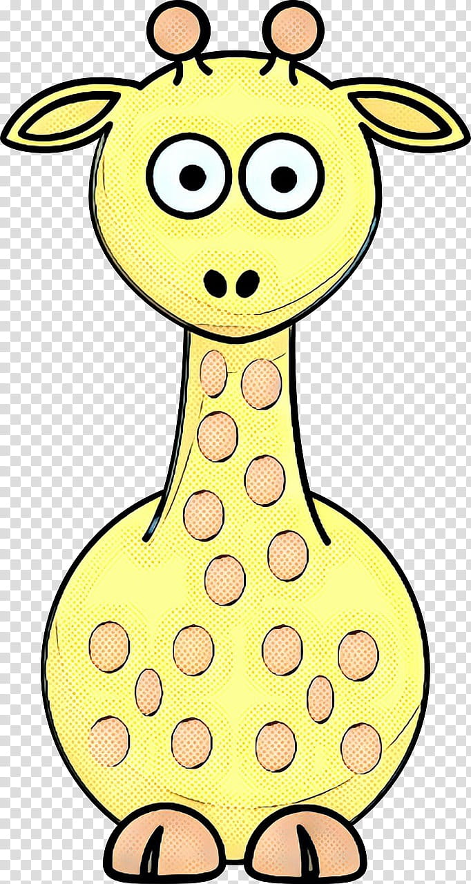 Giraffe, Cartoon, Drawing, Cuteness, Animation, Film, Yellow, Giraffidae transparent background PNG clipart