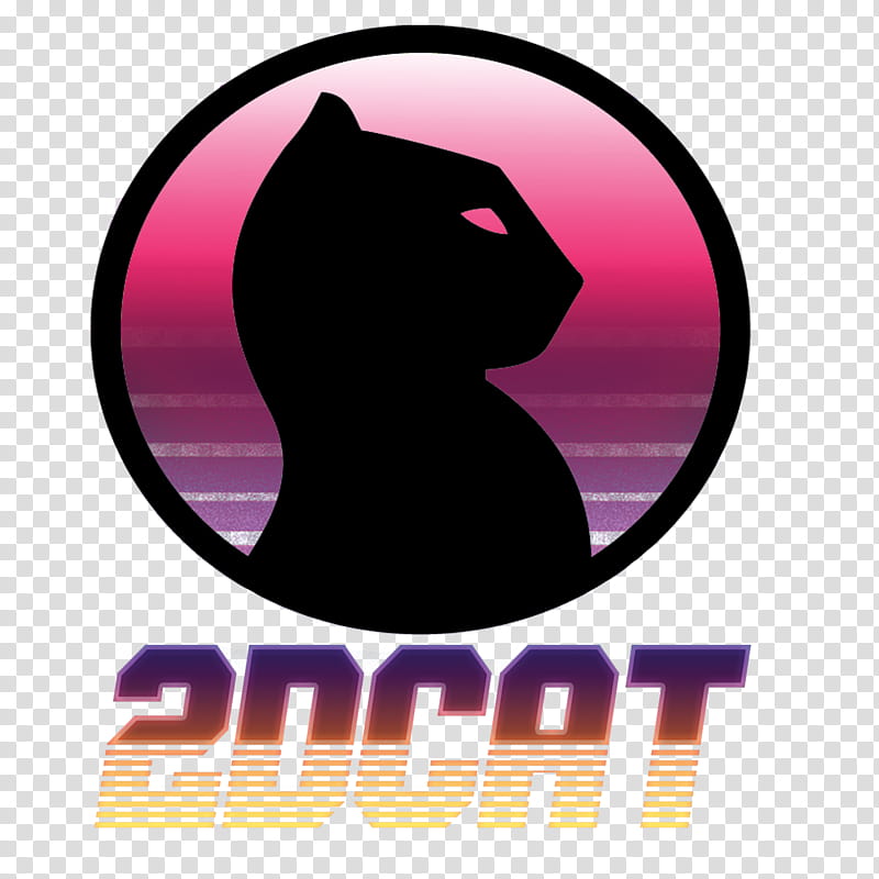 Cats, Synthwave, Logo, Sticker, Synthpop, Sound Synthesizers, Pact Organic Womens Heather Lightweight Hoodie, Canvas Print transparent background PNG clipart