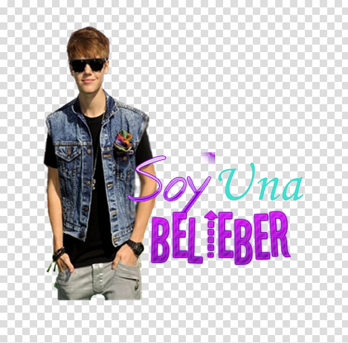 Texto Soy una Belieber transparent background PNG clipart