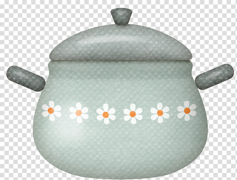 gray, white, and yellow floral pot with lid art transparent background PNG clipart
