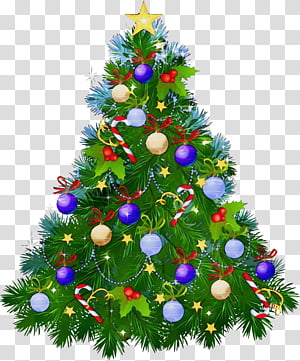 Christmas tree, Watercolor, Paint, Wet Ink, Christmas Decoration, Colorado Spruce, Oregon Pine, Christmas Ornament transparent background PNG clipart thumbnail