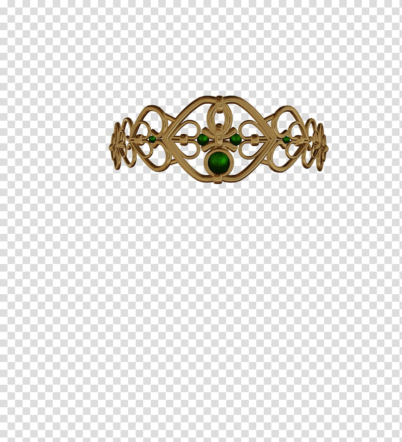 green stone gold tiara transparent background PNG clipart