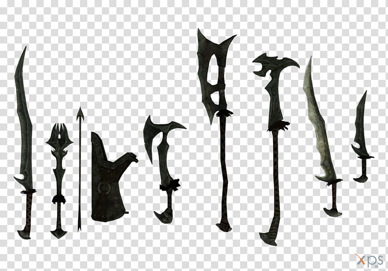 Silhouette Tree, Weapon, Orc, Video Games, Elder Scrolls Iii Morrowind, Sword, Armour, Dungeons Dragons transparent background PNG clipart