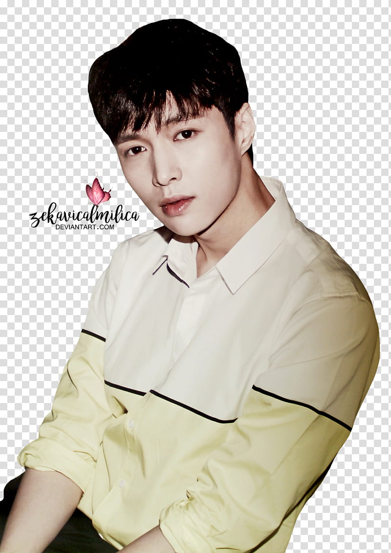 EXO Lay Love Me Right, man in yellow dress shirt transparent background PNG clipart