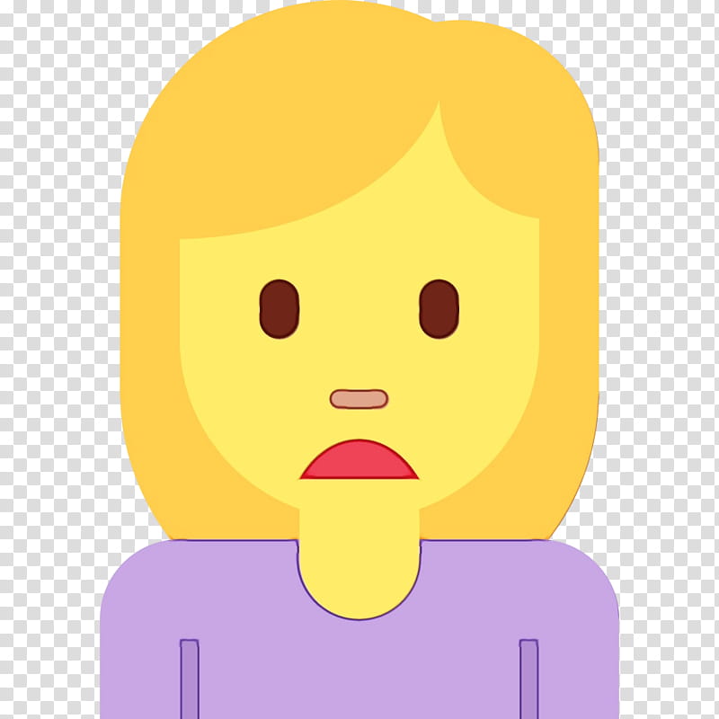Emoji Iphone, Woman, Frown, Emoticon, Girl, Gesture, Blog, Meaning transparent background PNG clipart