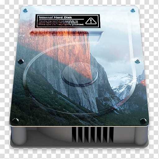  HDD Icons, El Capitan transparent background PNG clipart