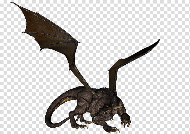 Dragon , gray D animated dragon transparent background PNG clipart