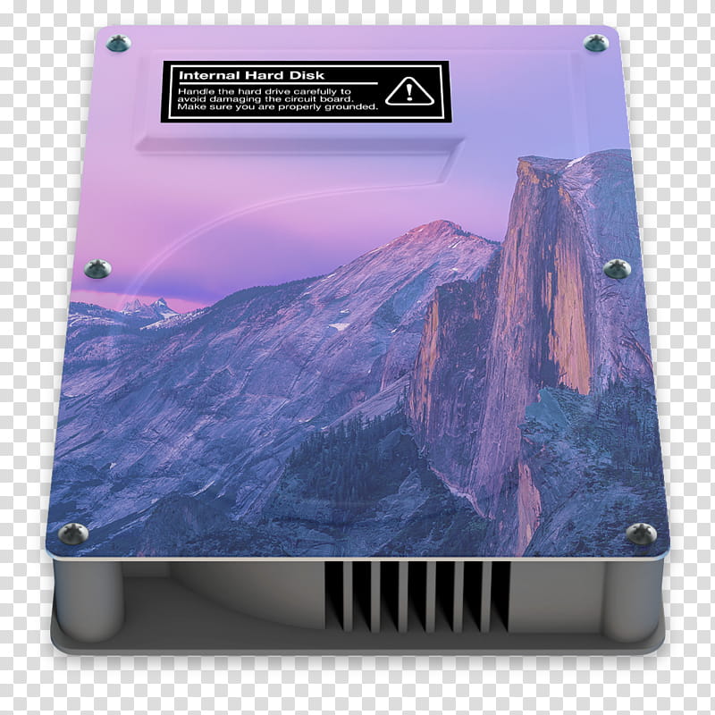 HDD Icons, OS X ., Yosemite, internal hard disk icon transparent background PNG clipart