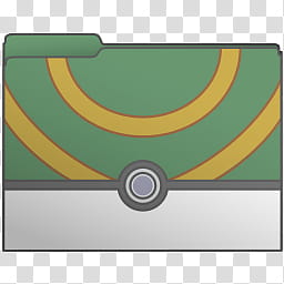 Pokeball Set  of  Computer Folder Icons, Nestball, green and white folder transparent background PNG clipart