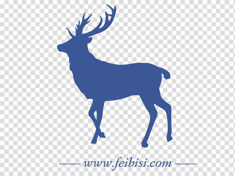 Reindeer, Deer Hunting, Antler, Sika Deer, Stencil, Silhouette, Drawing, Wildlife transparent background PNG clipart