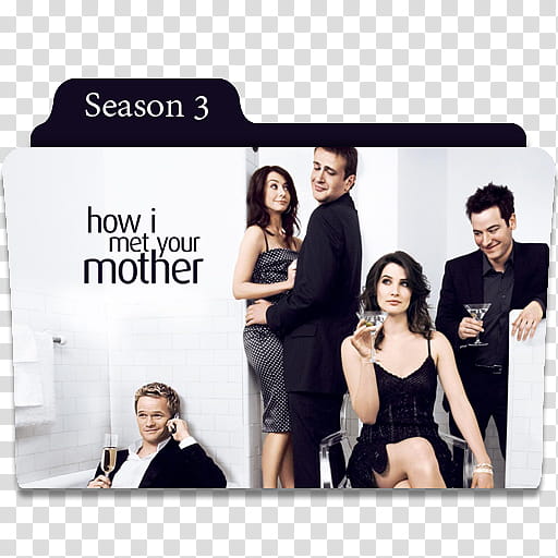 How I Met Your Mother Folder Icons, HIMYM S transparent background PNG clipart