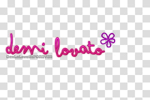 texto demi lovato transparent background PNG clipart thumbnail