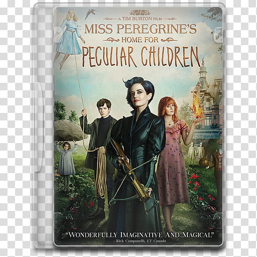 Movie Icon Mega , Miss Peregrine's Home for Peculiar Children, Miss Peregrine's Home for Peculiar Children movie case transparent background PNG clipart
