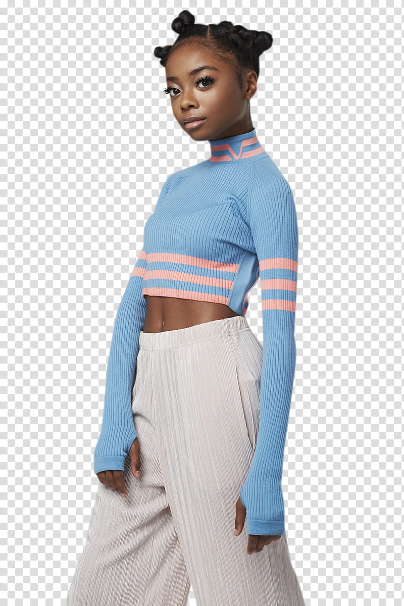 Skai Jackson ,  transparent background PNG clipart