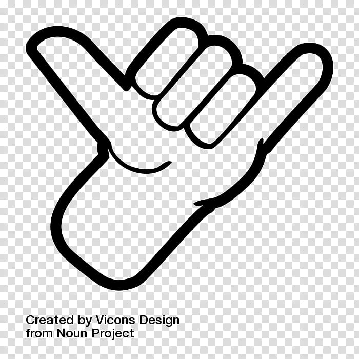 likes, hang loose art transparent background PNG clipart