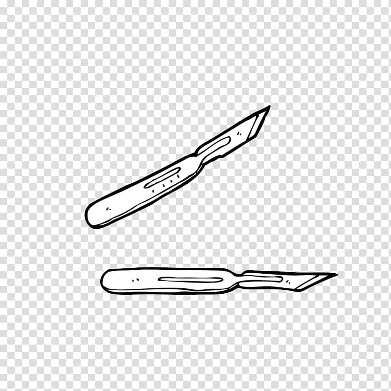 Drawing Black And White, Doodle, Scalpel, Cartoon, Black And White
, Line, Angle, Hardware transparent background PNG clipart