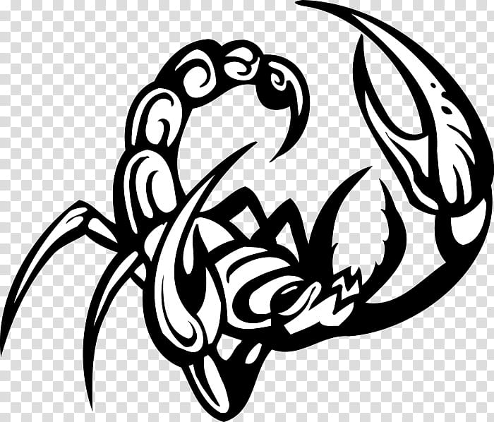 Book Symbol, Scorpion, Drawing, Tattoo, Cartoon, Blackandwhite, Line ...