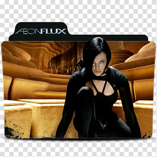 AeonFlux Folder Icon, AeonFlux transparent background PNG clipart