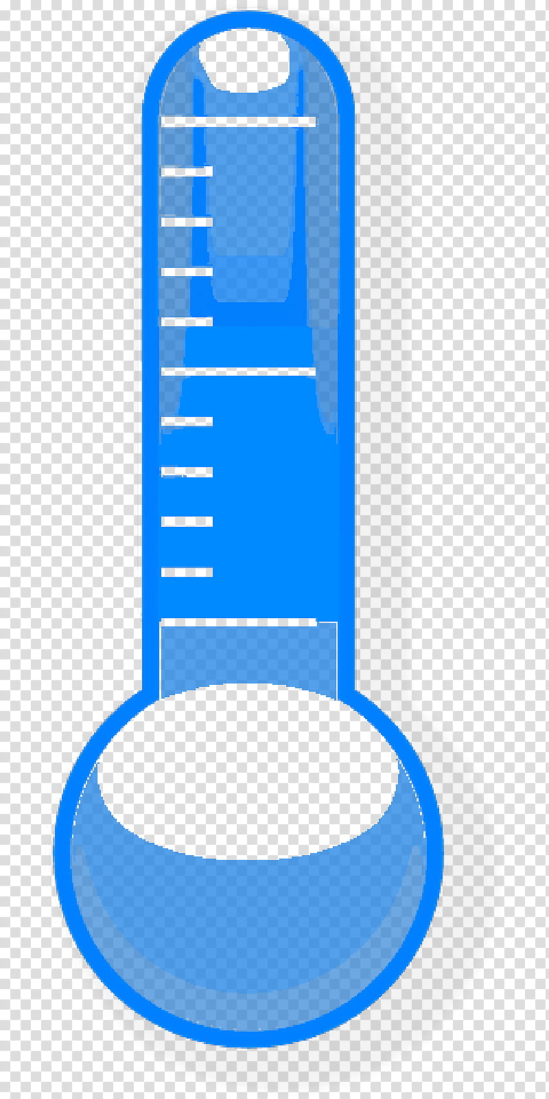 Thermometer Graduated Cylinder, Cold, Temperature, Measurement, Fever, Electric Blue transparent background PNG clipart