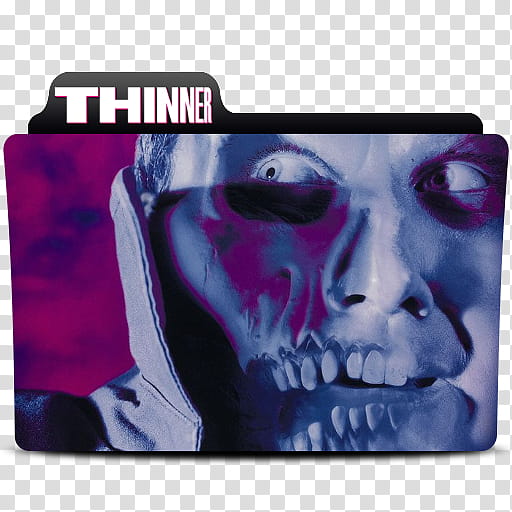 Stephen King Thinner Folder Icon  transparent background PNG clipart