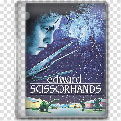 Tim Burton Movie Icon Set , E.Scissorhands transparent background PNG clipart