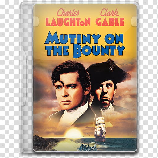 Movie Icon Mega , Mutiny on the Bounty, Mutiny On The Bounty disc case transparent background PNG clipart