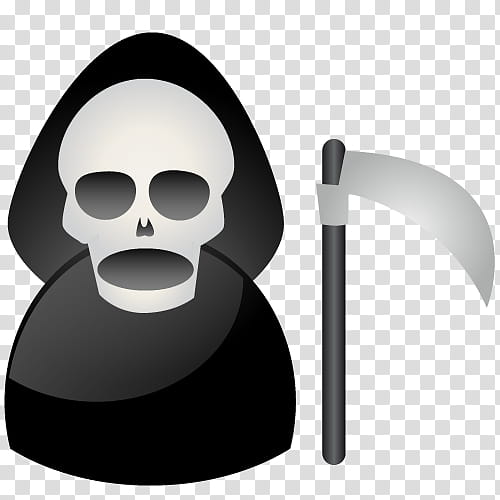 Halloween s, Grim Reaper sticker transparent background PNG clipart