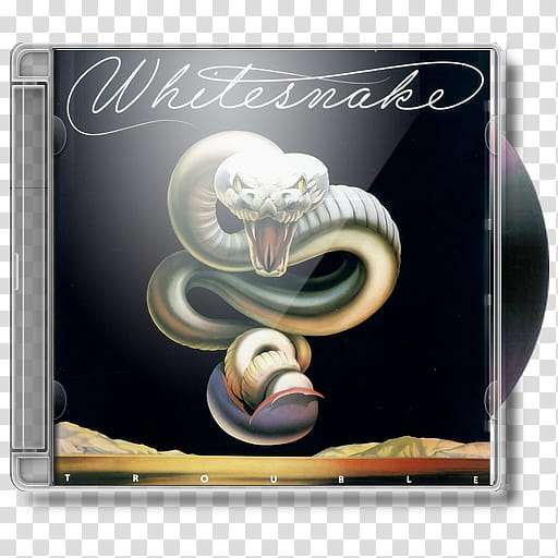 Whitesnake, Whitesnake, Trouble transparent background PNG clipart
