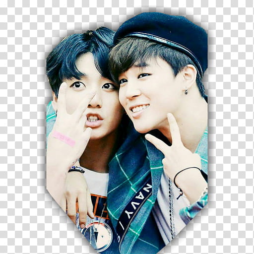 Jimin And Jungkook  transparent background PNG clipart