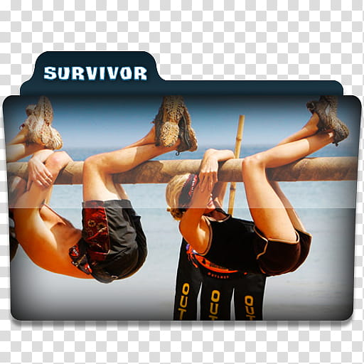 Windows TV Series Folders S T, Survivor cover transparent background PNG clipart