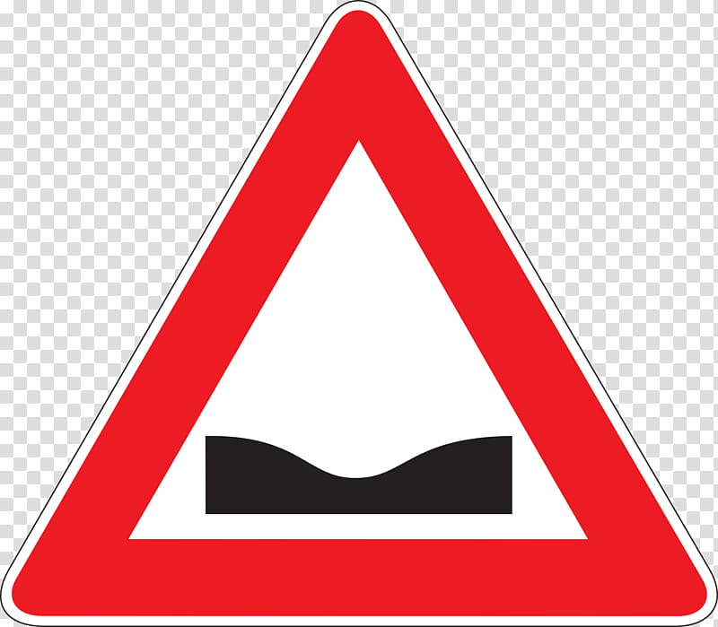 Traffic Sign Text, Speed Bump, Warning Sign, Level Crossing, Triangle, Signal, Signage, Line transparent background PNG clipart