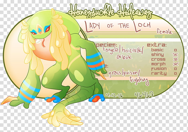 PKMNN Lady, Honeysuckle Hideaway graphic transparent background PNG clipart