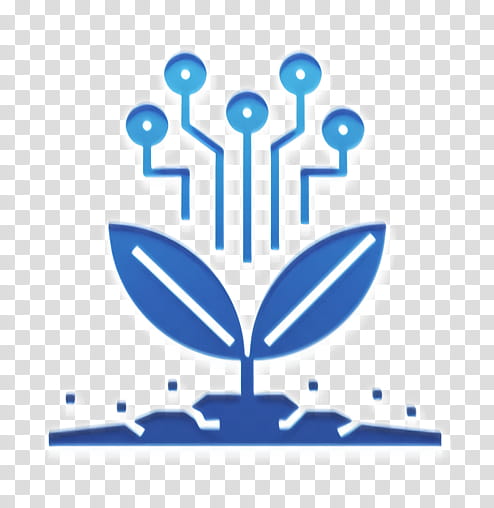agriculture icon farming icon future icon, Science Icon, Technology Icon, Logo, Electric Blue, Symbol transparent background PNG clipart