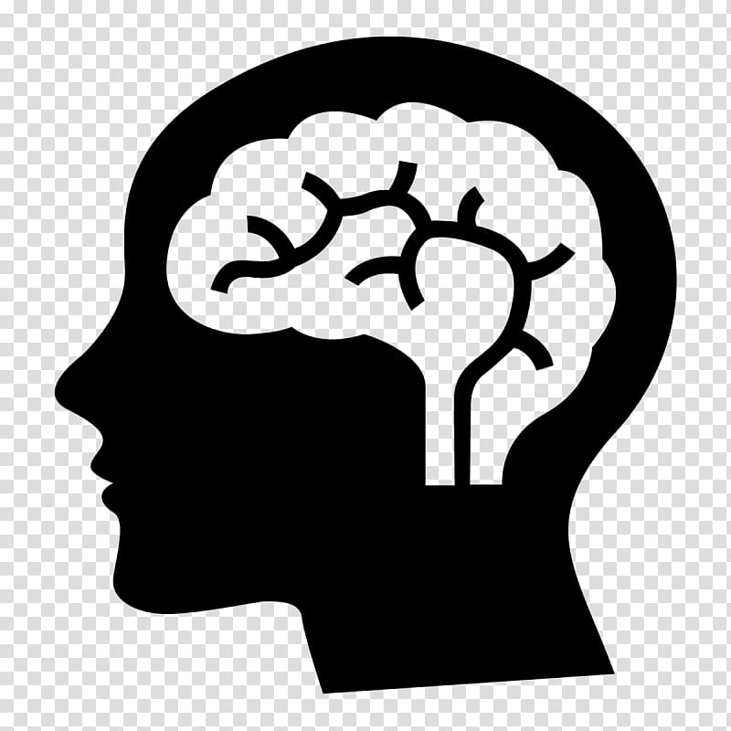 head brain human tree line art, Neck, Silhouette, Blackandwhite transparent background PNG clipart