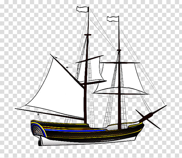 vehicle mast sailing ship boat tall ship, Watercraft, Barquentine, Fluyt transparent background PNG clipart