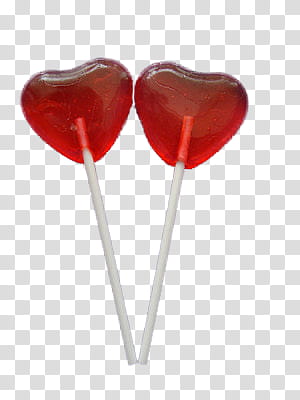 Lollipop s, two red lollipops transparent background PNG clipart