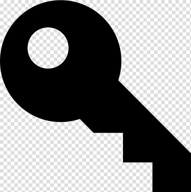 Key Icon, Lock And Key, Share Icon, Bookmark, Skeleton Key, Logo, Symbol, Blackandwhite transparent background PNG clipart