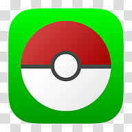 iOS  Icons, Pokemon Pokeball transparent background PNG clipart