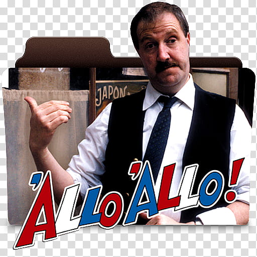 TV Series Icon Pack , [UK] 'Allo 'Allo! ( ) transparent background PNG clipart