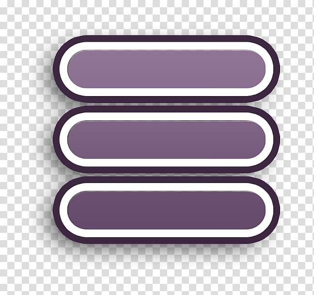 Interface and web icon Menu button of three horizontal lines icon Menu icon, Interface Icon, Violet, Text, Purple, Material Property, Rectangle transparent background PNG clipart